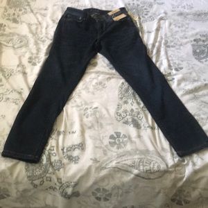 Aéropostale dark blue super skinny jeans